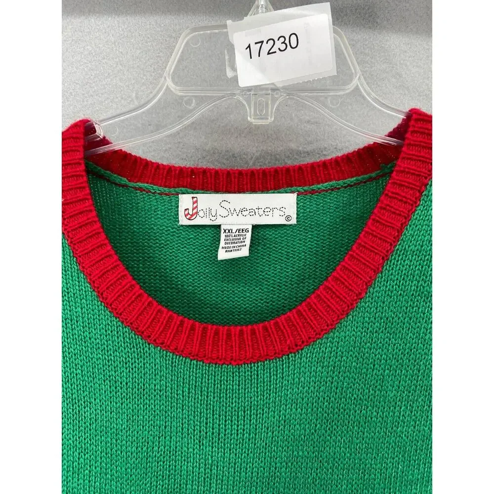 Ugly Christmas‎ Jolly Sweater Mens Sz XXL 